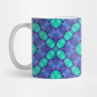 Complex Crochet Pattern Mug